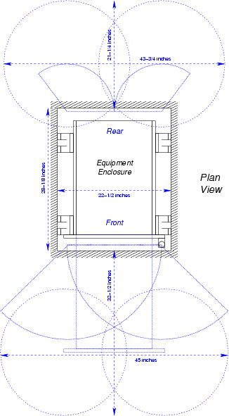 Equipment Enclosure - Plan View